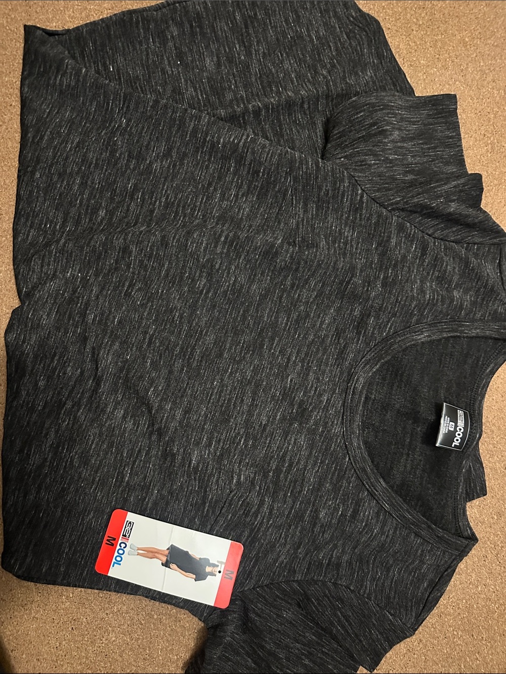 NWT heather black 32 Cool t-shirt shift dress